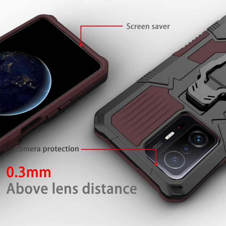 Armor Warrior Shockproof PC + TPU Protective Case, For Xiaomi Mi 11T / 11T Pro
