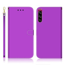 Load image into Gallery viewer, Imitated Mirror Surface Horizontal Flip Leather Case with Holder &amp; Card Slots &amp; Wallet &amp; Lanyard