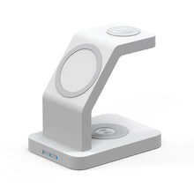 Load image into Gallery viewer, S6 3 In 1 Multi-function Magnetic Wireless Charger Stand for iPhone &amp; iWatch &amp; AirPods
