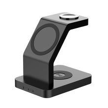 Load image into Gallery viewer, S6 3 In 1 Multi-function Magnetic Wireless Charger Stand for iPhone &amp; iWatch &amp; AirPods