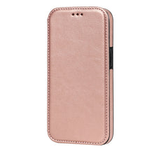 Load image into Gallery viewer, Strong Magnetic Closure PU + TPU Leather Case with Card Slots &amp; Holder, For iPhone 13 mini, For iPhone 13, For iPhone 13 Pro, For iPhone 13 Pro Max