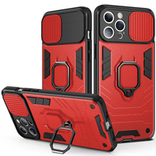 Load image into Gallery viewer, Sliding Camera Cover Design TPU + PC Shockproof Case with Ring Holder, For iPhone 13 Pro, For iPhone 13, For iPhone 13 Pro Max