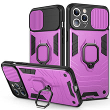 Load image into Gallery viewer, Sliding Camera Cover Design TPU + PC Shockproof Case with Ring Holder, For iPhone 13 Pro, For iPhone 13, For iPhone 13 Pro Max