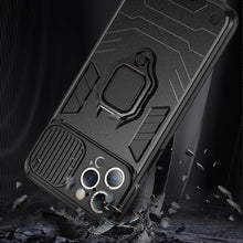 Load image into Gallery viewer, Sliding Camera Cover Design TPU + PC Shockproof Case with Ring Holder, For iPhone 13 Pro, For iPhone 13, For iPhone 13 Pro Max