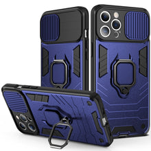 Load image into Gallery viewer, Sliding Camera Cover Design TPU + PC Shockproof Case with Ring Holder, For iPhone 13 Pro, For iPhone 13, For iPhone 13 Pro Max