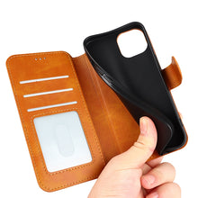 Load image into Gallery viewer, Shockproof PU + TPU Leather Case with Card Slots &amp; Holder &amp; Photo Frame &amp; Wallet, For iPhone 13 mini, For iPhone 13, For iPhone 13 Pro, For iPhone 13 Pro Max