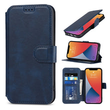 Load image into Gallery viewer, Shockproof PU + TPU Leather Case with Card Slots &amp; Holder &amp; Photo Frame &amp; Wallet, For iPhone 13 mini, For iPhone 13, For iPhone 13 Pro, For iPhone 13 Pro Max