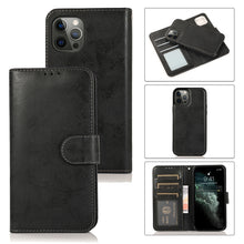 Load image into Gallery viewer, Retro 2 in 1 Detachable Magnetic Horizontal Flip TPU + PU Leather Case with Holder &amp; Card Slots &amp; Photo Frame &amp; Wallet, For iPhone 13 mini, For iPhone 13, For iPhone 13 Pro, For iPhone 13 Pro Max