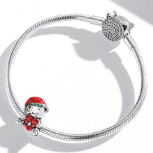 Load image into Gallery viewer, S925 Sterling Silver Christmas Bear Beads DIY Bracelet Necklace Accessories, SCC2035