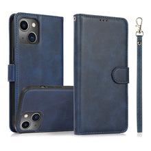 Load image into Gallery viewer, Calf Texture 2 in 1 Detachable Magnetic Back Cover Horizontal Flip Leather Case with Holder &amp; Card Slots &amp; Wallet &amp; Photo Frame, For iPhone 13 mini, For iPhone 13, For iPhone 13 Pro, For iPhone 13 Pro Max