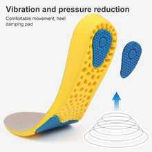 Load image into Gallery viewer, 086 PU Silicone Sweat-absorbent Breathable Shock-absorbing Sports Full Shoe Pads Cuttable Increase Insole, 35-36, 37-38, 39-40, 41-42, 43-44, 45-46