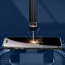 Load image into Gallery viewer, Four-corner Shockproof Anti-peeping Magnetic Metal Frame Double-sided Tempered Glass Case, For iPhone 13 Pro, For iPhone 13 Pro Max