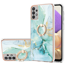 Load image into Gallery viewer, Electroplating Marble Pattern IMD TPU Shockproof Case with Ring Holder, For Samsung Galaxy A32 4G EU Version, For Samsung Galaxy A32 5G, For Samsung Galaxy A52 5G / 4G, For Samsung Galaxy A72 5G / 4G, For Samsung Galaxy S20 FE  5G / 4G                 ...