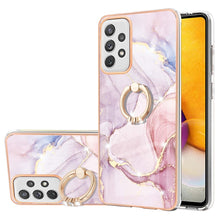 Load image into Gallery viewer, Electroplating Marble Pattern IMD TPU Shockproof Case with Ring Holder, For Samsung Galaxy A32 4G EU Version, For Samsung Galaxy A32 5G, For Samsung Galaxy A52 5G / 4G, For Samsung Galaxy A72 5G / 4G, For Samsung Galaxy S20 FE  5G / 4G                 ...