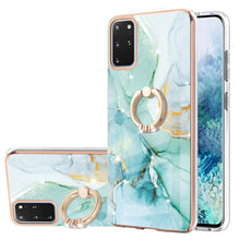 Load image into Gallery viewer, Electroplating Marble Pattern IMD TPU Shockproof Case with Ring Holder, For Samsung Galaxy A32 4G EU Version, For Samsung Galaxy A32 5G, For Samsung Galaxy A52 5G / 4G, For Samsung Galaxy A72 5G / 4G, For Samsung Galaxy S20 FE  5G / 4G                 ...
