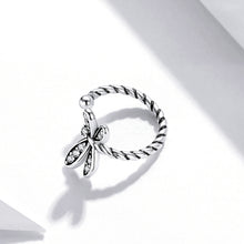 Load image into Gallery viewer, S925 Sterling Silver Exquisite Dragonfly Women Earrings, Dragonfly