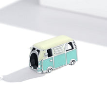 Load image into Gallery viewer, S925 Sterling Silver Mini Bus Beads DIY Bracelet Necklace Accessories, Mini Bus