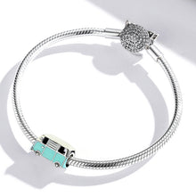Load image into Gallery viewer, S925 Sterling Silver Mini Bus Beads DIY Bracelet Necklace Accessories, Mini Bus