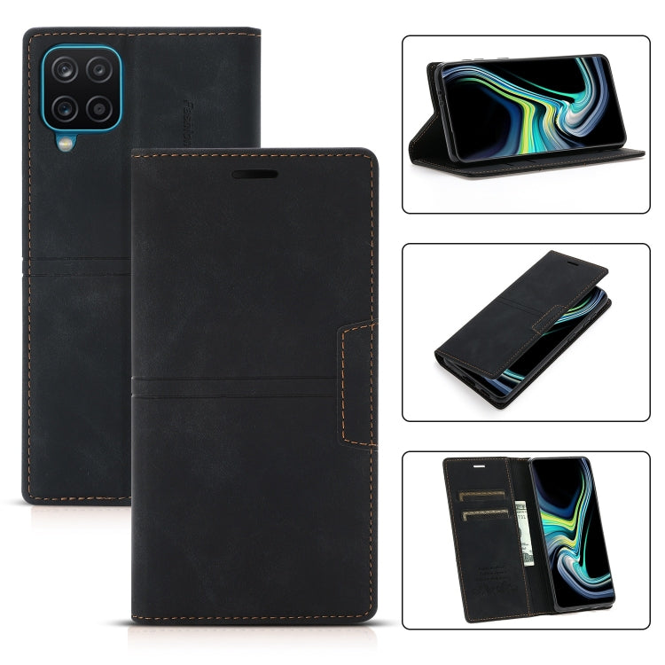 Dream Magnetic Suction Business Horizontal Flip PU Leather Case with Holder & Card Slot & Wallet, For Samsung Galaxy A12, For Samsung Galaxy A42 5G, For Samsung Galaxy A20 / A30, For Samsung Galaxy A20e, For Samsung Galaxy A40, For Samsung Galaxy A21s ...