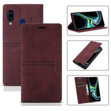 Load image into Gallery viewer, Dream Magnetic Suction Business Horizontal Flip PU Leather Case with Holder &amp; Card Slot &amp; Wallet, For Samsung Galaxy A12, For Samsung Galaxy A42 5G, For Samsung Galaxy A20 / A30, For Samsung Galaxy A20e, For Samsung Galaxy A40, For Samsung Galaxy A21s ...