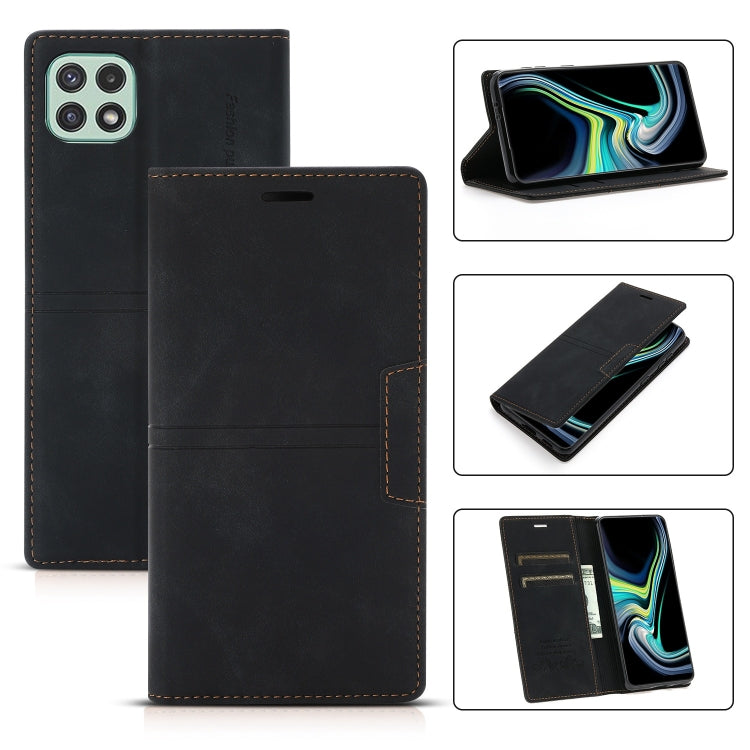 Dream Magnetic Suction Business Horizontal Flip PU Leather Case with Holder & Card Slot & Wallet, For Samsung Galaxy A12, For Samsung Galaxy A42 5G, For Samsung Galaxy A20 / A30, For Samsung Galaxy A20e, For Samsung Galaxy A40, For Samsung Galaxy A21s ...