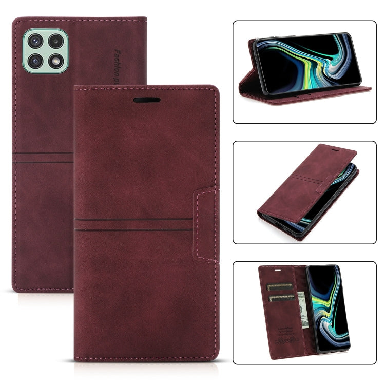 Dream Magnetic Suction Business Horizontal Flip PU Leather Case with Holder & Card Slot & Wallet, For Samsung Galaxy A12, For Samsung Galaxy A42 5G, For Samsung Galaxy A20 / A30, For Samsung Galaxy A20e, For Samsung Galaxy A40, For Samsung Galaxy A21s ...