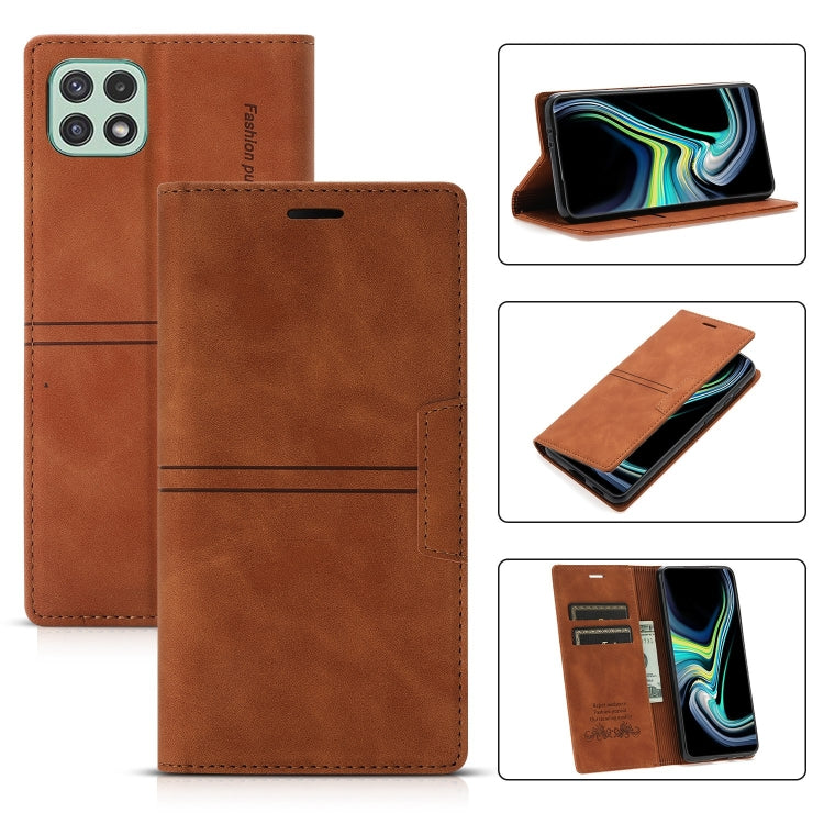 Dream Magnetic Suction Business Horizontal Flip PU Leather Case with Holder & Card Slot & Wallet, For Samsung Galaxy A12, For Samsung Galaxy A42 5G, For Samsung Galaxy A20 / A30, For Samsung Galaxy A20e, For Samsung Galaxy A40, For Samsung Galaxy A21s ...