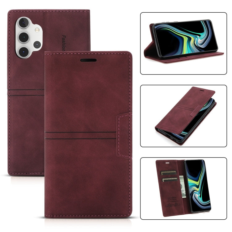 Dream Magnetic Suction Business Horizontal Flip PU Leather Case with Holder & Card Slot & Wallet, For Samsung Galaxy A12, For Samsung Galaxy A42 5G, For Samsung Galaxy A20 / A30, For Samsung Galaxy A20e, For Samsung Galaxy A40, For Samsung Galaxy A21s ...