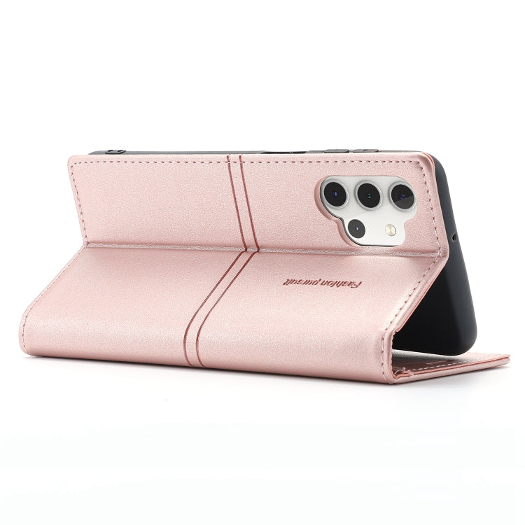 Dream Magnetic Suction Business Horizontal Flip PU Leather Case with Holder & Card Slot & Wallet, For Samsung Galaxy A32 4G, For Samsung Galaxy A52 5G / 4G, For Samsung Galaxy A72 5G / 4G, For Samsung Galaxy A82 5G, For Samsung Galaxy A50 / A30s / A50s...