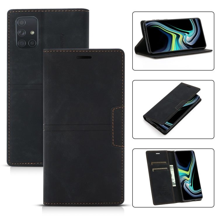 Dream Magnetic Suction Business Horizontal Flip PU Leather Case with Holder & Card Slot & Wallet, For Samsung Galaxy A32 4G, For Samsung Galaxy A52 5G / 4G, For Samsung Galaxy A72 5G / 4G, For Samsung Galaxy A82 5G, For Samsung Galaxy A50 / A30s / A50s...