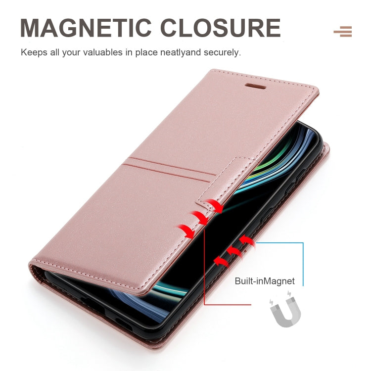 Dream Magnetic Suction Business Horizontal Flip PU Leather Case with Holder & Card Slot & Wallet, For Samsung Galaxy A91, For Samsung Galaxy A71 5G, For Samsung Galaxy A51 5G, For Samsung Galaxy A51 4G, For Samsung Galaxy Note9, For Samsung Galaxy Note...