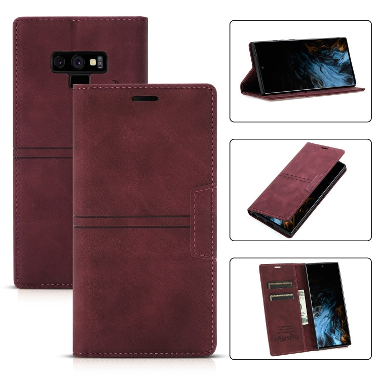 Dream Magnetic Suction Business Horizontal Flip PU Leather Case with Holder & Card Slot & Wallet, For Samsung Galaxy A91, For Samsung Galaxy A71 5G, For Samsung Galaxy A51 5G, For Samsung Galaxy A51 4G, For Samsung Galaxy Note9, For Samsung Galaxy Note...