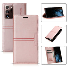 Load image into Gallery viewer, Dream Magnetic Suction Business Horizontal Flip PU Leather Case with Holder &amp; Card Slot &amp; Wallet, For Samsung Galaxy Note20 Ultra, For Samsung Galaxy S9+, For Samsung Galaxy S9, For Samsung Galaxy S10, For Samsung Galaxy S10+, For Samsung Galaxy S10e  ...
