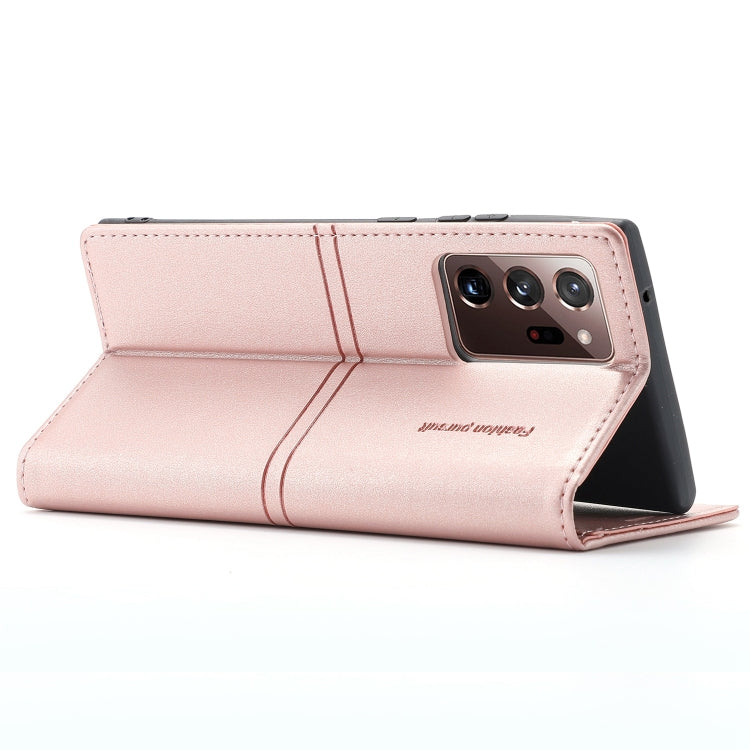 Dream Magnetic Suction Business Horizontal Flip PU Leather Case with Holder & Card Slot & Wallet, For Samsung Galaxy Note20 Ultra, For Samsung Galaxy S9+, For Samsung Galaxy S9, For Samsung Galaxy S10, For Samsung Galaxy S10+, For Samsung Galaxy S10e  ...
