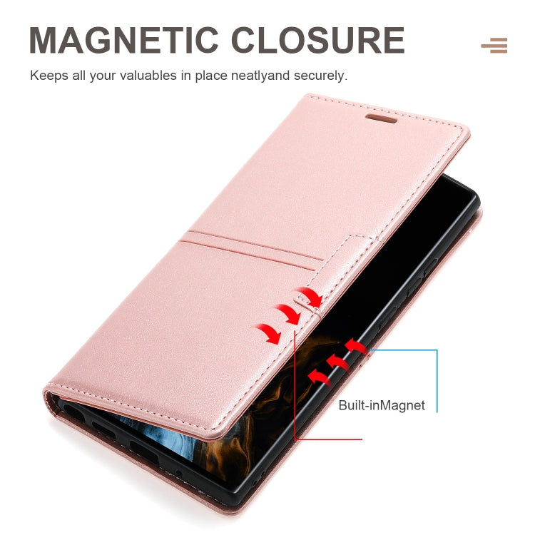Dream Magnetic Suction Business Horizontal Flip PU Leather Case with Holder & Card Slot & Wallet, For Samsung Galaxy Note20 Ultra, For Samsung Galaxy S9+, For Samsung Galaxy S9, For Samsung Galaxy S10, For Samsung Galaxy S10+, For Samsung Galaxy S10e  ...
