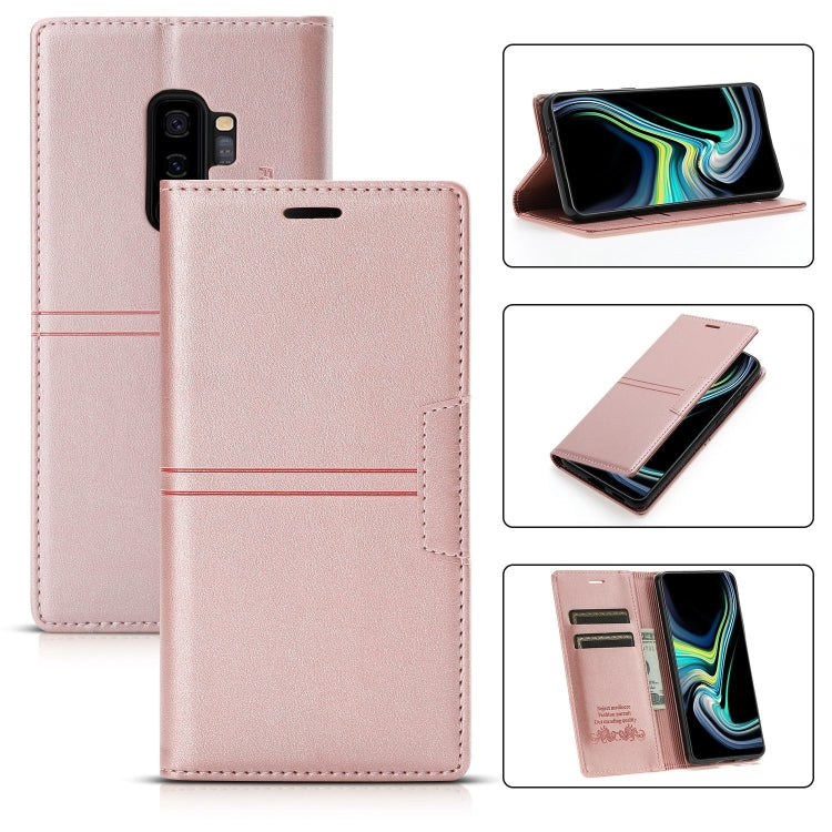 Dream Magnetic Suction Business Horizontal Flip PU Leather Case with Holder & Card Slot & Wallet, For Samsung Galaxy Note20 Ultra, For Samsung Galaxy S9+, For Samsung Galaxy S9, For Samsung Galaxy S10, For Samsung Galaxy S10+, For Samsung Galaxy S10e  ...