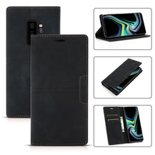 Load image into Gallery viewer, Dream Magnetic Suction Business Horizontal Flip PU Leather Case with Holder &amp; Card Slot &amp; Wallet, For Samsung Galaxy Note20 Ultra, For Samsung Galaxy S9+, For Samsung Galaxy S9, For Samsung Galaxy S10, For Samsung Galaxy S10+, For Samsung Galaxy S10e  ...