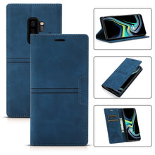 Load image into Gallery viewer, Dream Magnetic Suction Business Horizontal Flip PU Leather Case with Holder &amp; Card Slot &amp; Wallet, For Samsung Galaxy Note20 Ultra, For Samsung Galaxy S9+, For Samsung Galaxy S9, For Samsung Galaxy S10, For Samsung Galaxy S10+, For Samsung Galaxy S10e  ...