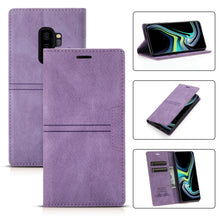 Load image into Gallery viewer, Dream Magnetic Suction Business Horizontal Flip PU Leather Case with Holder &amp; Card Slot &amp; Wallet, For Samsung Galaxy Note20 Ultra, For Samsung Galaxy S9+, For Samsung Galaxy S9, For Samsung Galaxy S10, For Samsung Galaxy S10+, For Samsung Galaxy S10e  ...