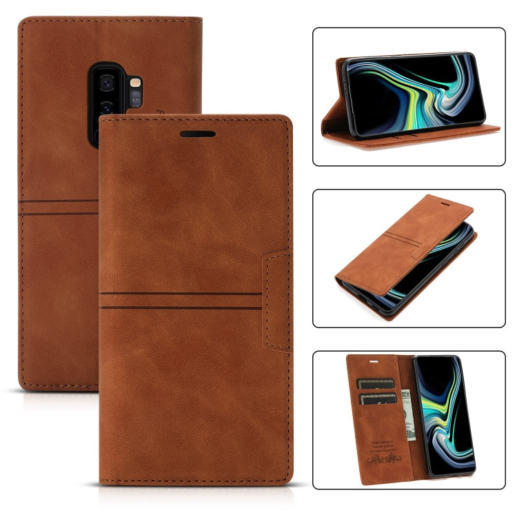 Dream Magnetic Suction Business Horizontal Flip PU Leather Case with Holder & Card Slot & Wallet, For Samsung Galaxy Note20 Ultra, For Samsung Galaxy S9+, For Samsung Galaxy S9, For Samsung Galaxy S10, For Samsung Galaxy S10+, For Samsung Galaxy S10e  ...