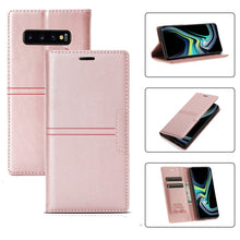 Load image into Gallery viewer, Dream Magnetic Suction Business Horizontal Flip PU Leather Case with Holder &amp; Card Slot &amp; Wallet, For Samsung Galaxy Note20 Ultra, For Samsung Galaxy S9+, For Samsung Galaxy S9, For Samsung Galaxy S10, For Samsung Galaxy S10+, For Samsung Galaxy S10e  ...