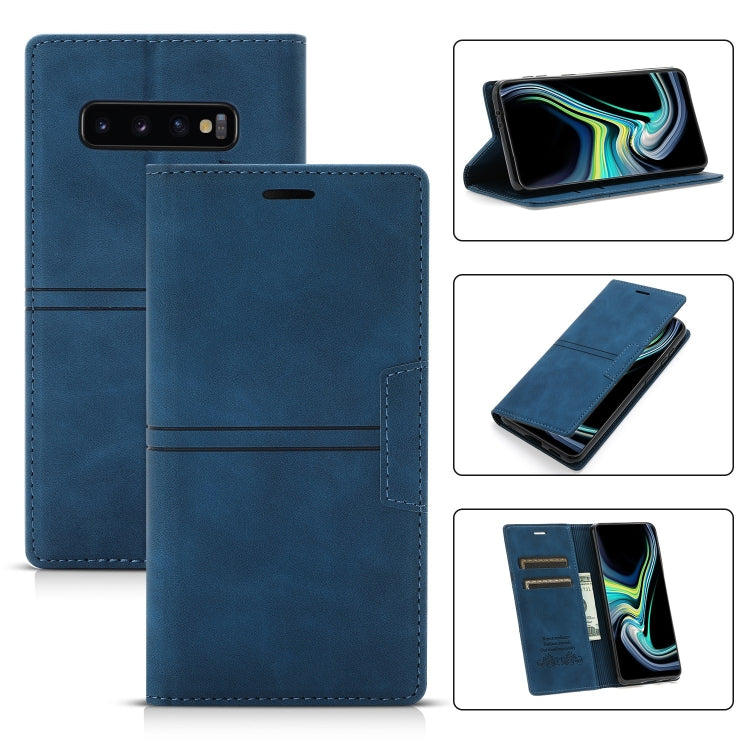Dream Magnetic Suction Business Horizontal Flip PU Leather Case with Holder & Card Slot & Wallet, For Samsung Galaxy Note20 Ultra, For Samsung Galaxy S9+, For Samsung Galaxy S9, For Samsung Galaxy S10, For Samsung Galaxy S10+, For Samsung Galaxy S10e  ...