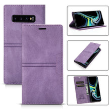 Load image into Gallery viewer, Dream Magnetic Suction Business Horizontal Flip PU Leather Case with Holder &amp; Card Slot &amp; Wallet, For Samsung Galaxy Note20 Ultra, For Samsung Galaxy S9+, For Samsung Galaxy S9, For Samsung Galaxy S10, For Samsung Galaxy S10+, For Samsung Galaxy S10e  ...
