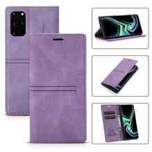 Load image into Gallery viewer, Dream Magnetic Suction Business Horizontal Flip PU Leather Case with Holder &amp; Card Slot &amp; Wallet, For Samsung Galaxy Note20 Ultra, For Samsung Galaxy S9+, For Samsung Galaxy S9, For Samsung Galaxy S10, For Samsung Galaxy S10+, For Samsung Galaxy S10e  ...