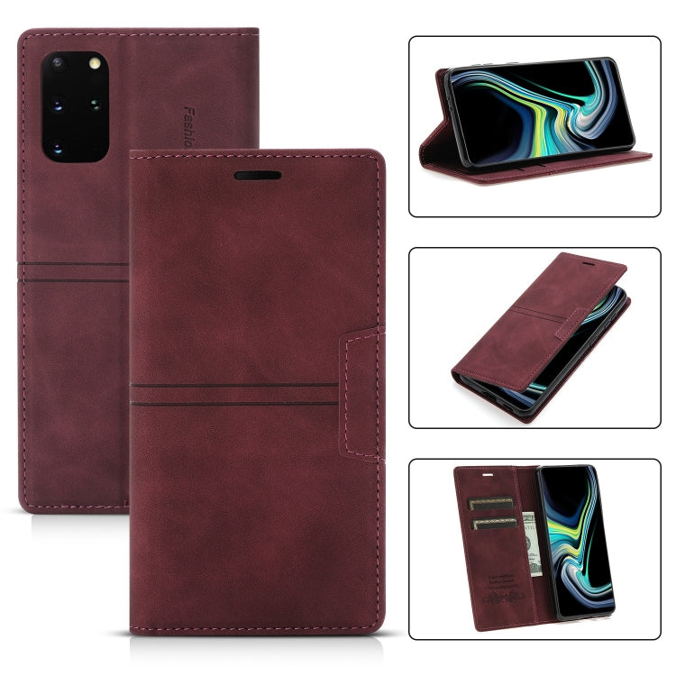 Dream Magnetic Suction Business Horizontal Flip PU Leather Case with Holder & Card Slot & Wallet, For Samsung Galaxy Note20 Ultra, For Samsung Galaxy S9+, For Samsung Galaxy S9, For Samsung Galaxy S10, For Samsung Galaxy S10+, For Samsung Galaxy S10e  ...