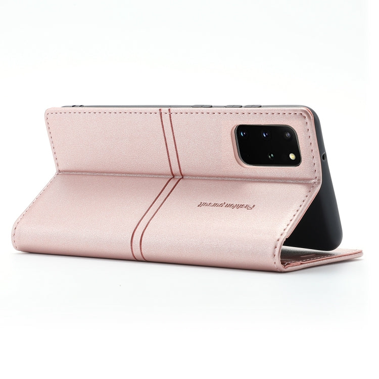 Dream Magnetic Suction Business Horizontal Flip PU Leather Case with Holder & Card Slot & Wallet, For Samsung Galaxy S20 FE, For Samsung Galaxy S20 Ultra, For Samsung Galaxy S21+ 5G, For Samsung Galaxy S21 5G, For Samsung Galaxy S21 FE 5G              ...