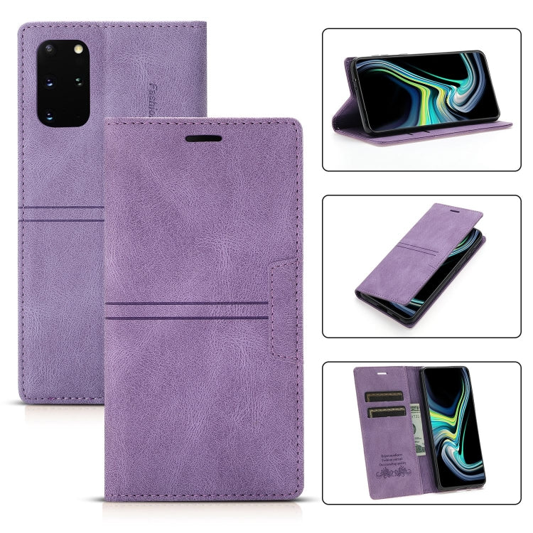 Dream Magnetic Suction Business Horizontal Flip PU Leather Case with Holder & Card Slot & Wallet, For Samsung Galaxy S20 FE, For Samsung Galaxy S20 Ultra, For Samsung Galaxy S21+ 5G, For Samsung Galaxy S21 5G, For Samsung Galaxy S21 FE 5G              ...