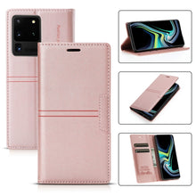 Load image into Gallery viewer, Dream Magnetic Suction Business Horizontal Flip PU Leather Case with Holder &amp; Card Slot &amp; Wallet, For Samsung Galaxy S20 FE, For Samsung Galaxy S20 Ultra, For Samsung Galaxy S21+ 5G, For Samsung Galaxy S21 5G, For Samsung Galaxy S21 FE 5G              ...