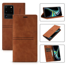 Load image into Gallery viewer, Dream Magnetic Suction Business Horizontal Flip PU Leather Case with Holder &amp; Card Slot &amp; Wallet, For Samsung Galaxy S20 FE, For Samsung Galaxy S20 Ultra, For Samsung Galaxy S21+ 5G, For Samsung Galaxy S21 5G, For Samsung Galaxy S21 FE 5G              ...