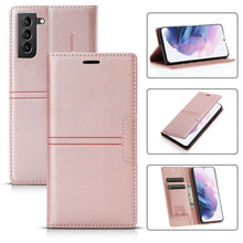 Load image into Gallery viewer, Dream Magnetic Suction Business Horizontal Flip PU Leather Case with Holder &amp; Card Slot &amp; Wallet, For Samsung Galaxy S20 FE, For Samsung Galaxy S20 Ultra, For Samsung Galaxy S21+ 5G, For Samsung Galaxy S21 5G, For Samsung Galaxy S21 FE 5G              ...